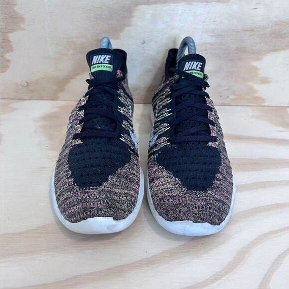Nike - Free RN Flyknit - Running Shoes - Multicolor - Women's - 8 - 843431-999 - Picture 2 of 9